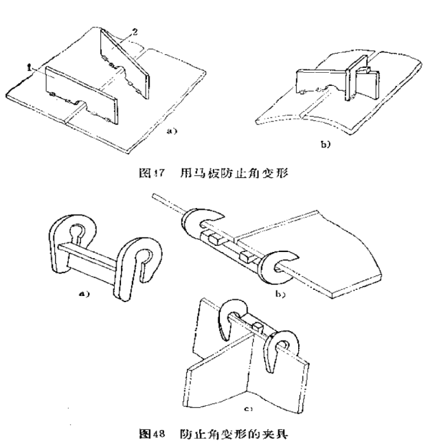 防止焊接变形的夹具